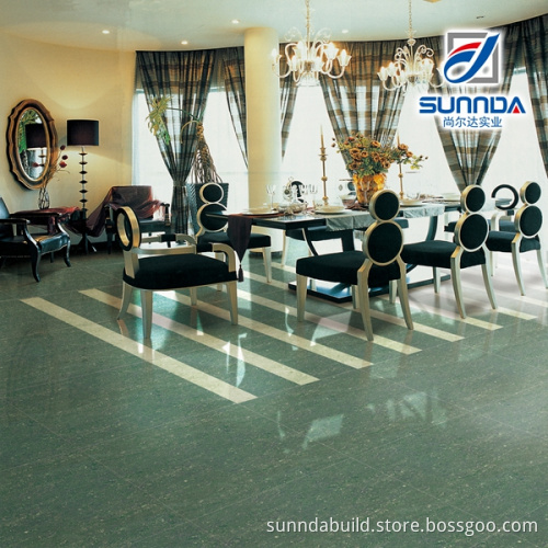latest design turquoise color nano polished double loading 34*34 porcelain floor tiles